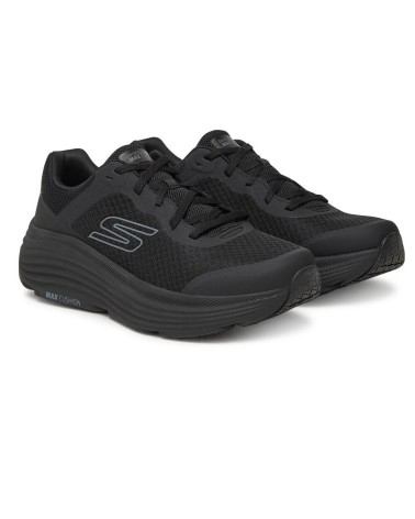 SKECHERS ΓΥΝΑΙΚΕΙΑ SNEAKER MAX CUSHIONING ΜΑΥΡΟ 129470-ΒΒΚ