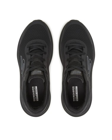 SKECHERS ΓΥΝΑΙΚΕΙΑ SNEAKER MAX CUSHIONING ΜΑΥΡΟ 129470-ΒΒΚ