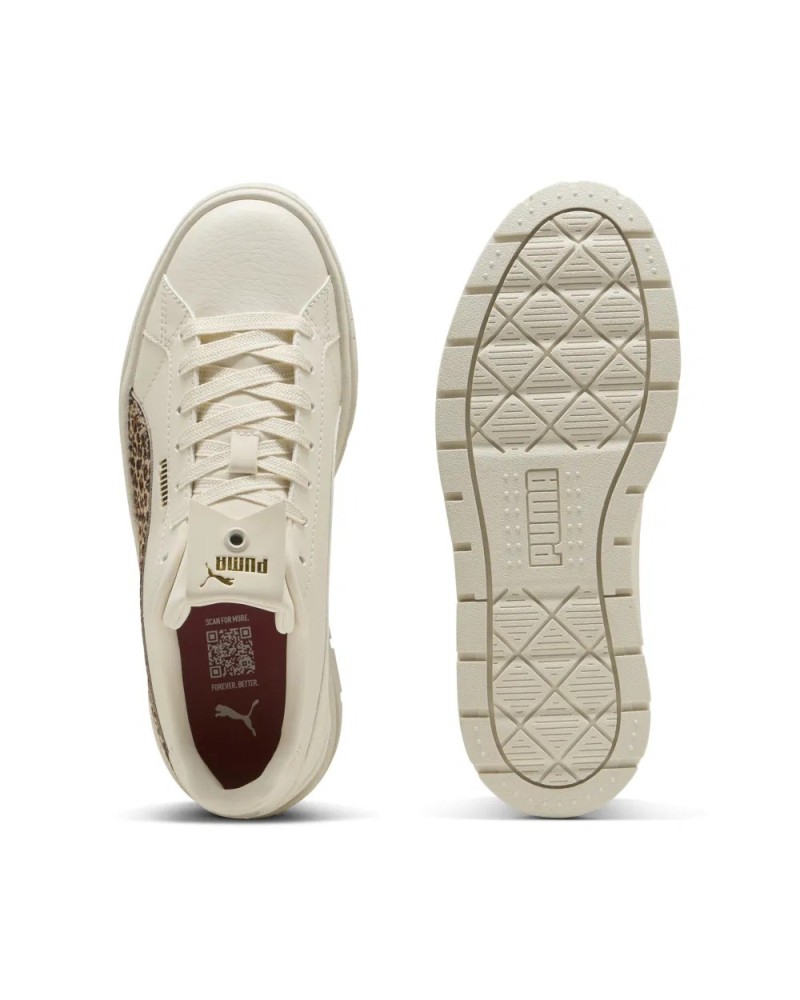 PUMA ΓΥΝΑΙΚΕΙΑ SNEAKER KARMEN 2 ANIMAL ΜΠΕΖ 402645-01